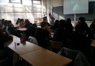 Charla en IES Morell
