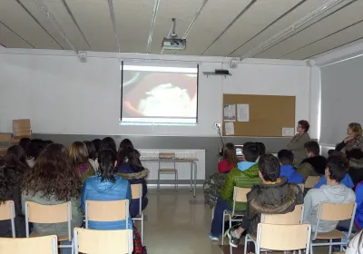 Charla en Instituto Joan Amigó de l'Espluga de Francolí