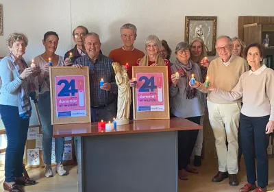 Foto de Manos Unidas Madrid para la campaña 24 horas de 2023