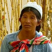 Celia Mamani, beneficiaria del proyecto de ACLO y Manos Unidas en Bolivia