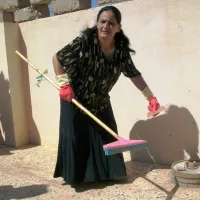 Mujer iraquí en un cursillo de medioambiente.