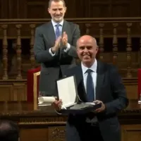 Patricio Larrosa - Premio de Derechos Humanos Rey de España - Foto ACOES