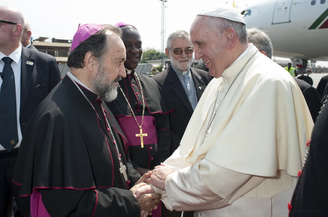 Papa Francisco en noviembre de 2015