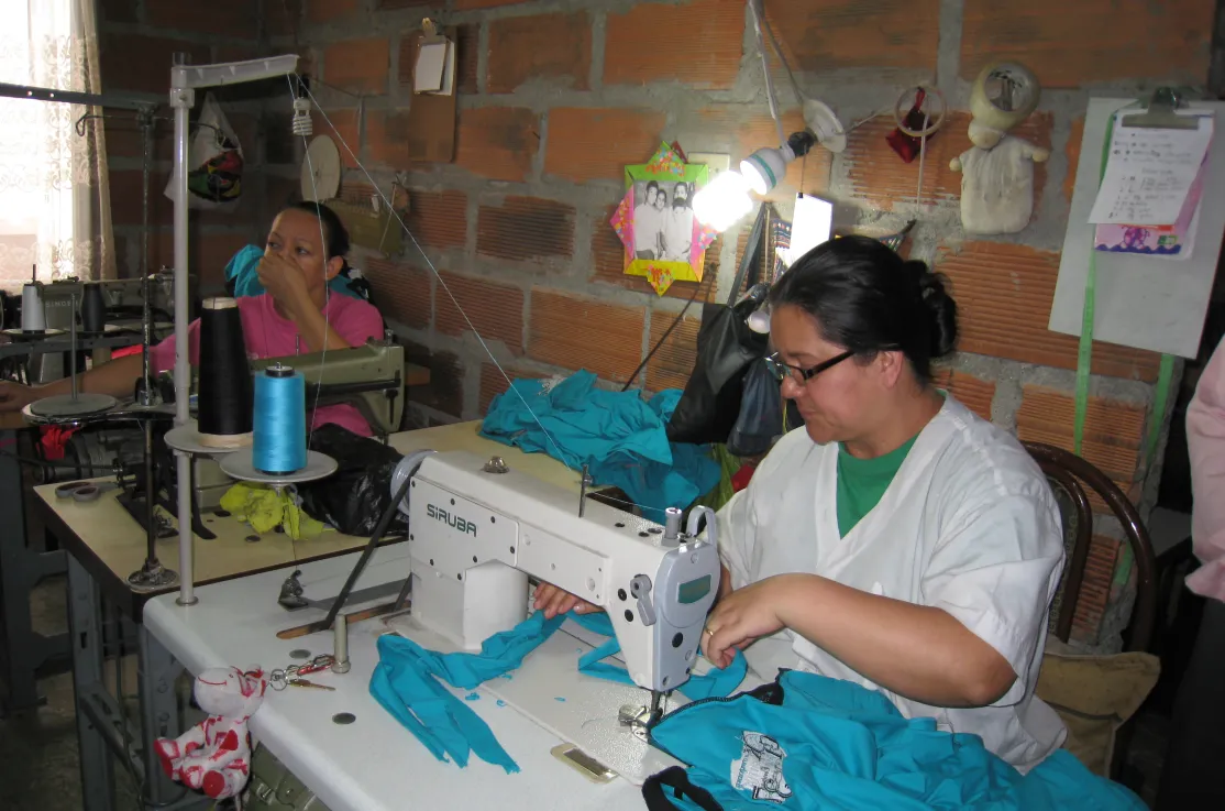 Taller de la fundación "Vida y Esperanza".