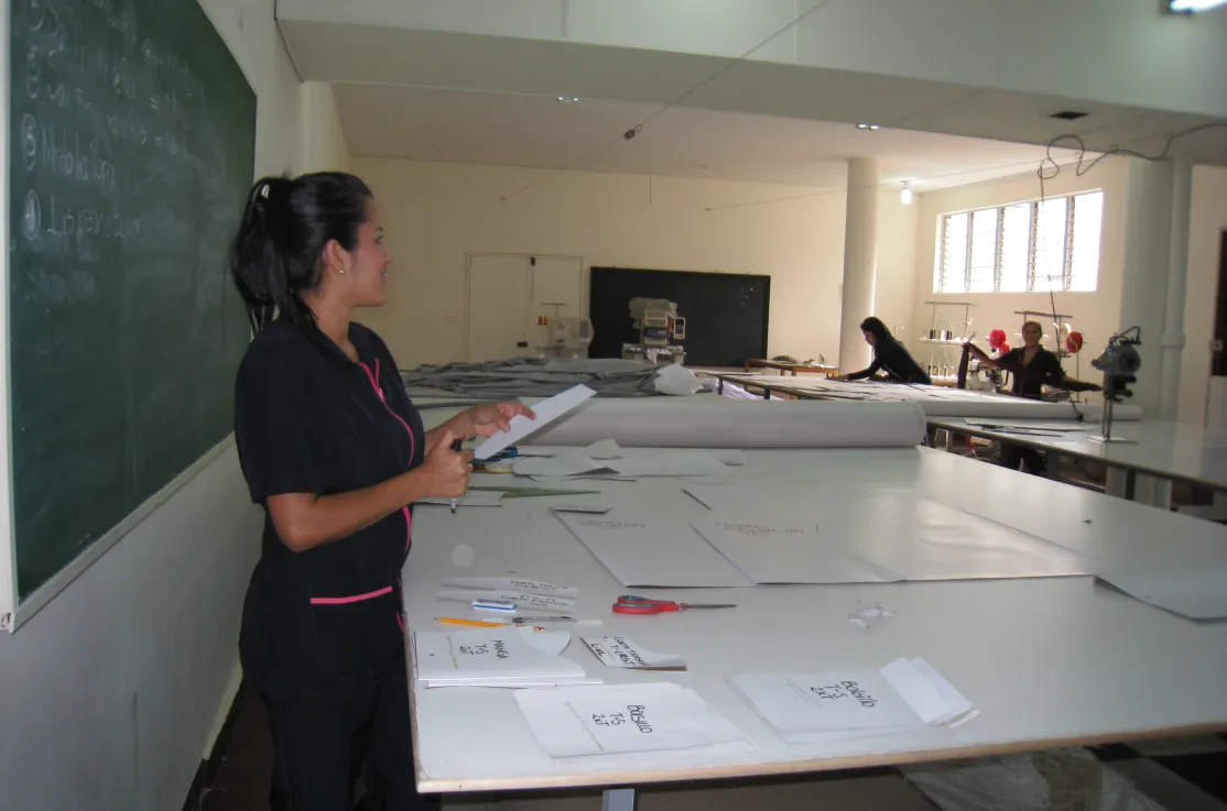 Taller de la fundación "Vida y Esperanza".