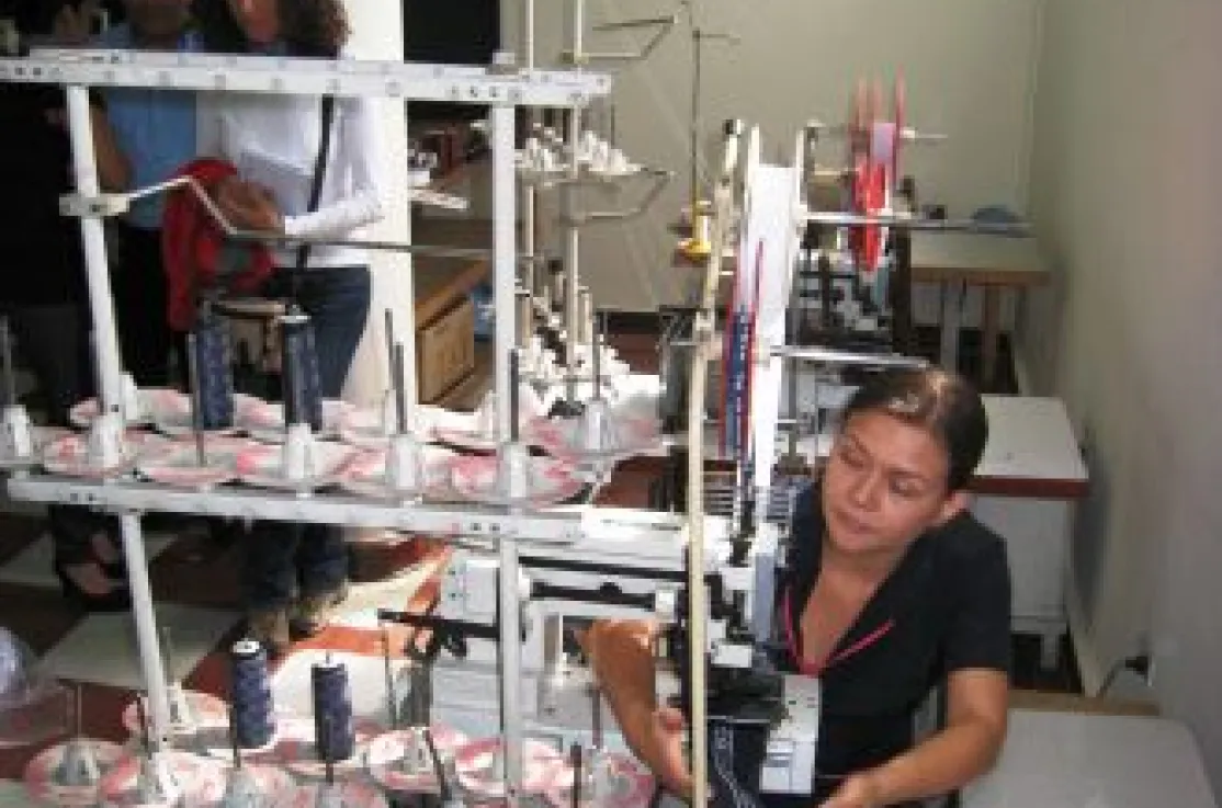Taller de la fundación "Vida y Esperanza".