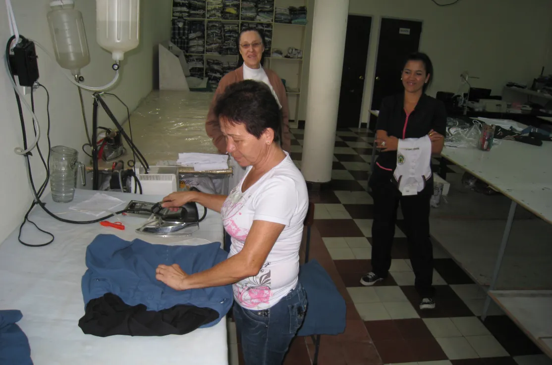 Taller de la fundación "Vida y Esperanza".