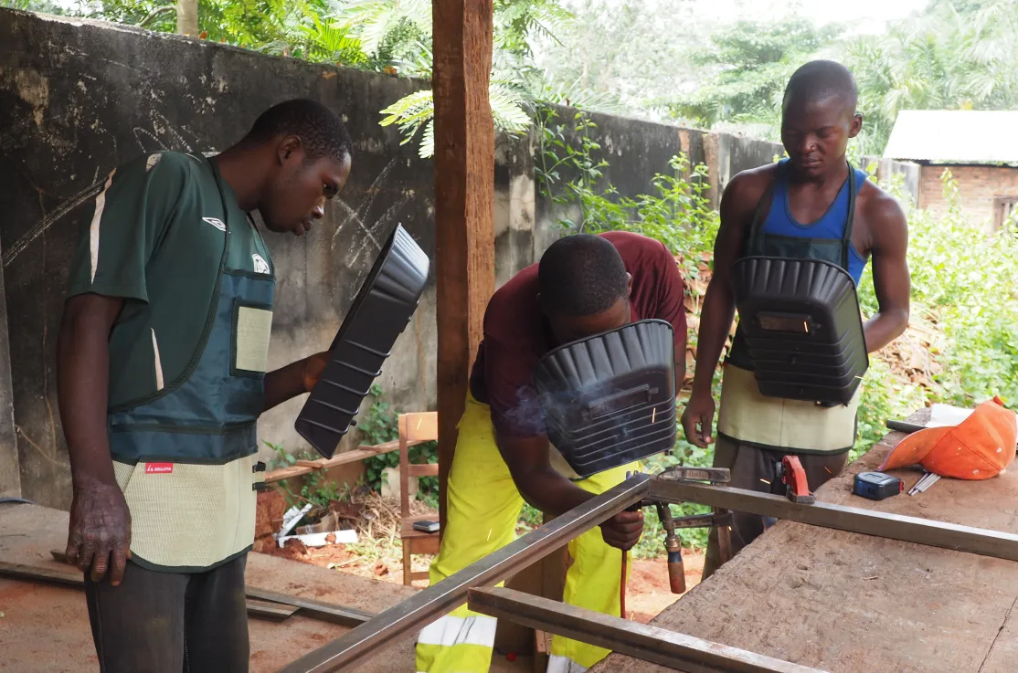 Proyecto de soldadura para jóvenes