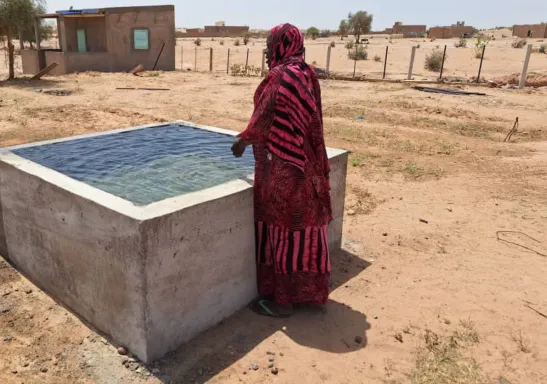 Mauritania: mujeres frente al desafío del agua. Foto: Manos Unidas