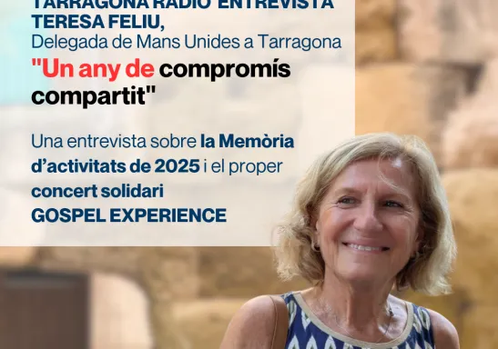 Tarragona Ràdio entrevista Teresa Feliu