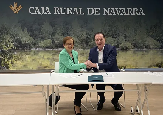 Acción Social de Caja Rural de Navarra y Manos Unidas firman un convenio de colaboración