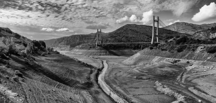 Primer premio Categoría Adultos. Jesús Álvarez, por la imagen "Embalse Barrios de Luna".
