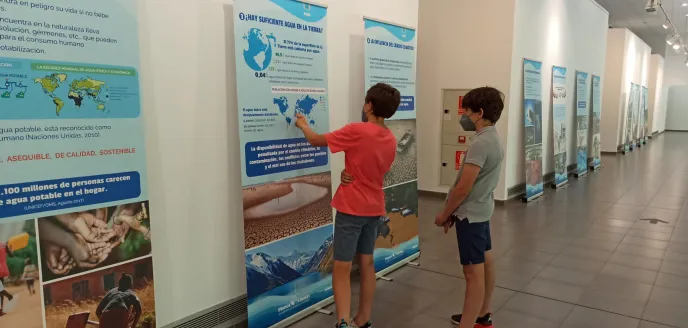 Exposición del Agua en el CIVIVOX Iturrama de Pamplona
