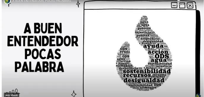 "A BUEN ENTENDEDOR POCAS PALABRAS" vídeo ganador de la final autonómica de NAVARRA del XIV Festival de Clipmetrajes de Manos Unidas