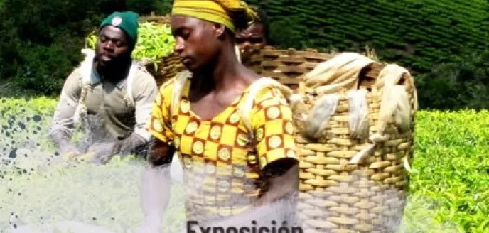 Foto de Jimena Francos en Tanzania. Exposición fotográfica Coordinadora ONGD Navarra.