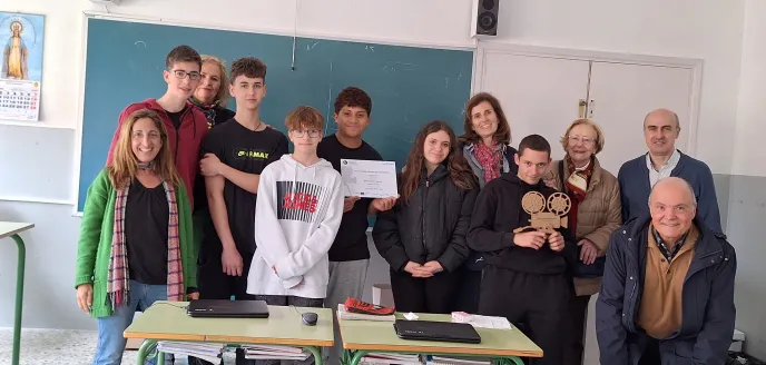 "Examen de la vida" del Colegio Santa Catalina se lleva el tercer premio del Concurso de Clipmetrajes de Navarra