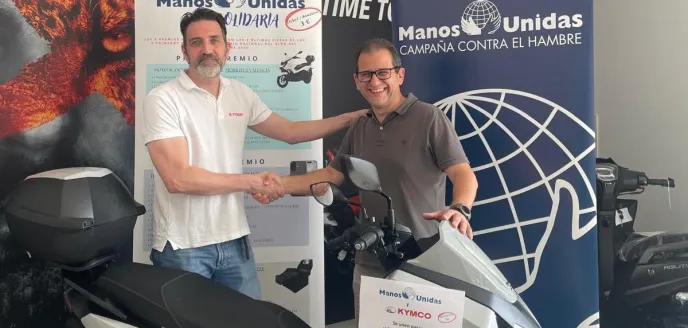 rifa solidaria scooter kymco 125 abs