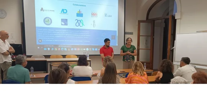 Eloísa y Yuri de ACOES (Honduras)