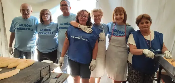 Voluntarios en acción