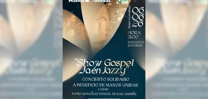 Cartel Show Gospel Jaén Jazzy