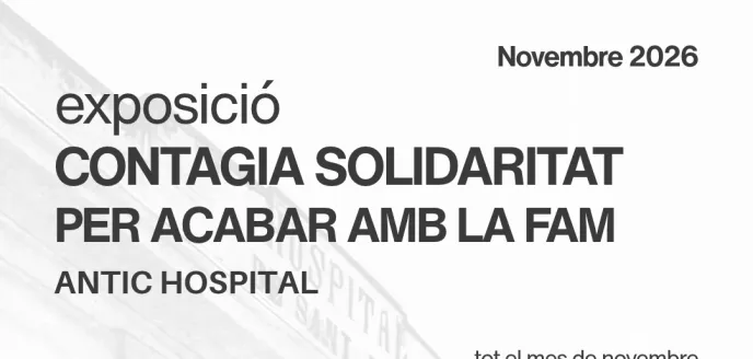 Cartell Contagia Solidaritat a Reus