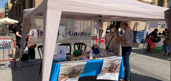 Participación de Manos Unidas en la Fiesta del Comercio Justo y la Banca Ética
