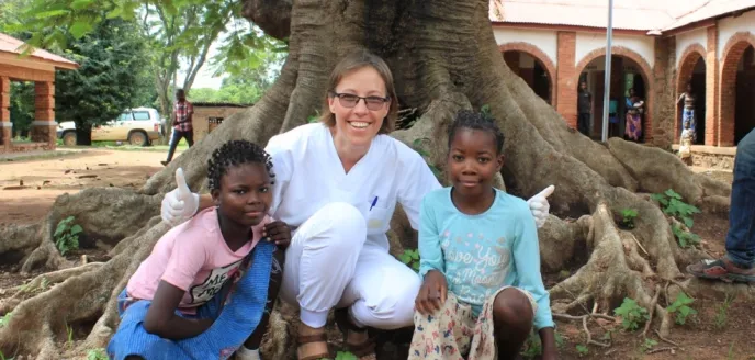 La misionera Pascale Nicolás llegó con 17 años a África, y ha pasado ya por Congo, Camerún, Kenia y Costa de Marfil.