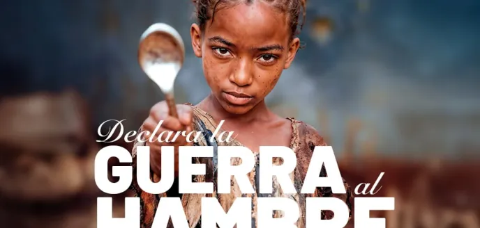 Cartel de la campaña 2026 de Manos Unidas