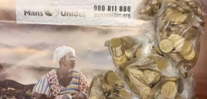 Campaña "Peseta solidaria"