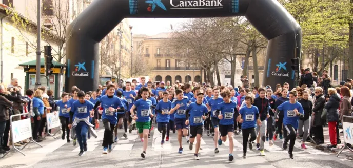 Carrera solidaria en Pamplona