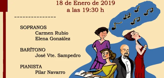 Concierto Lírico Solidario organizado por Manos Unidas Sagunto.