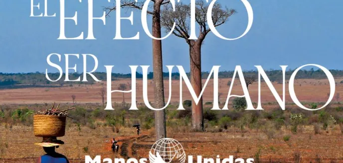 Cartel de la campaña 2024 de Manos Unidas