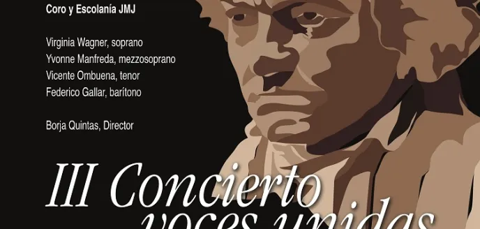 Cartel de III Concierto Voces Unidas de la Orquesta de la JMJ