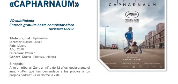 VIII Ciclo Economía y Cine Filmoteca Regional de Murcia