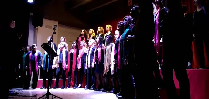 Concierto benéfico de gospel en Llinars del Vallès