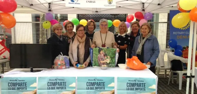 Manos Unidas en la Feria de Asociaciones de Dénia