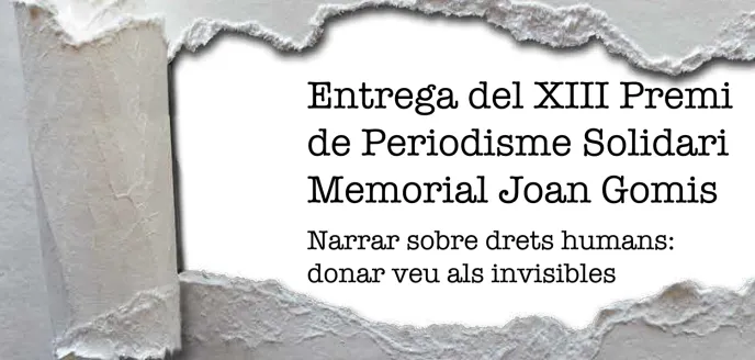 Acto de entrega de los premios a los ganadores del Memorial Joan Gomis 2018