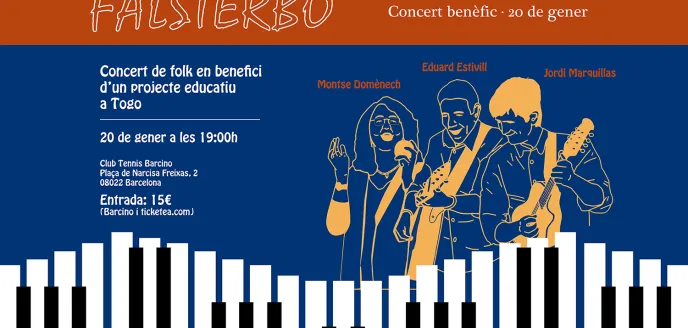 Concierto benéfico con Manos Unidas ONG en el CT Barcino