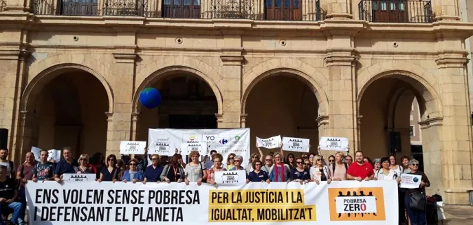 Concentración Pobreza Zero. Castellón 2019