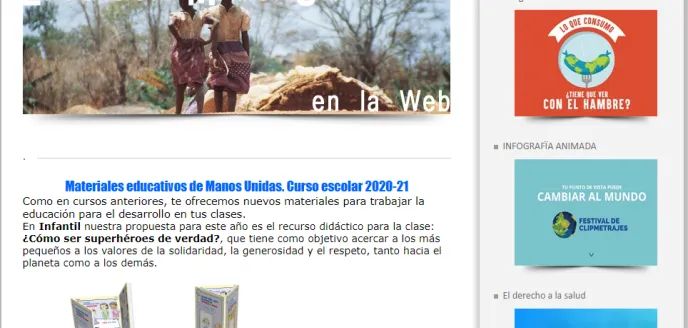 ​Materiales educativos de educación para el desarrollo