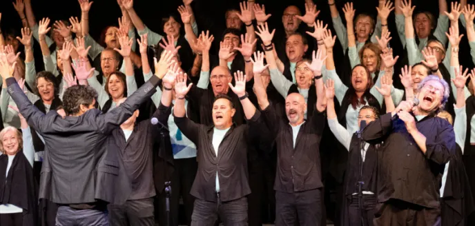 Concierto solidario de «G de Gospel» en la Església de Sant Jaume