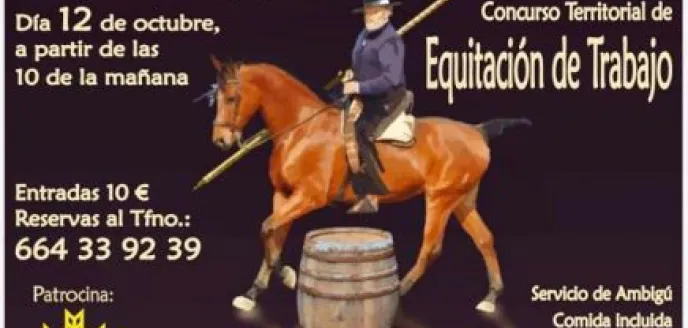 Concurso de equitación de trabajo: III Memorial Miguel Ángel Cárdenas