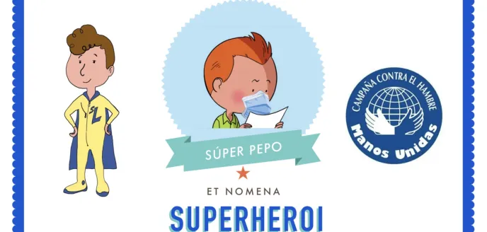 Diplomas de superhéroe para los alumnos
