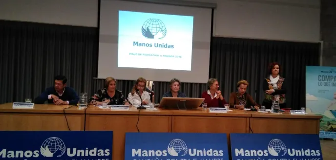 Ana Ruiz en las Jornadas de Formación de Manos Unidas