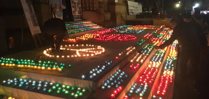 Encendida de Velas en Sabadell