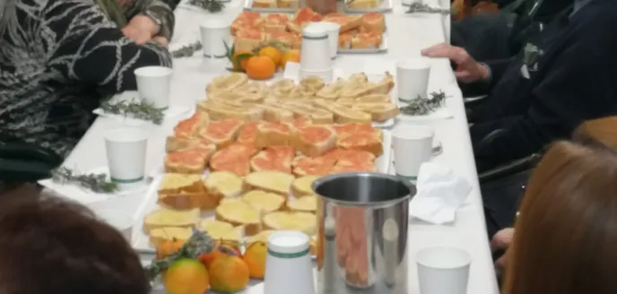 Cena del hambre de Manos Unidas. Onda 2020