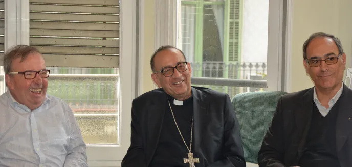 Inauguración y bendición de la nueva delegación de Manos Unidas en Barcelona