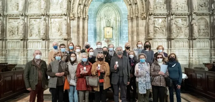 Voluntarios de Manos Unidas Valencia encienden su compromiso un año más. 
