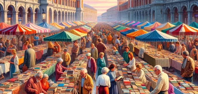 mercadillo de libros