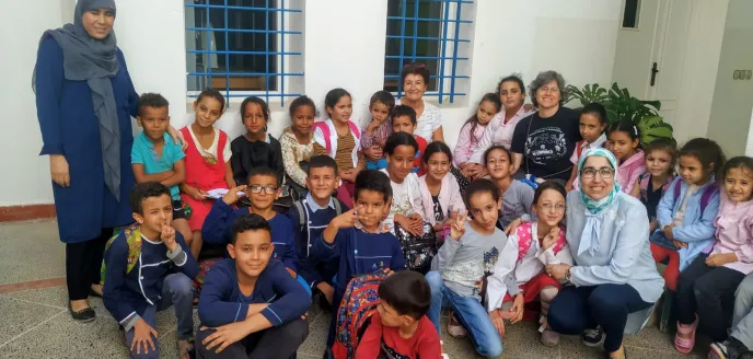 Centro Baraka, en la localidad marroquí de Nador, lugar del Viaje de Formación en el que ha participado Manos Unidas Valencia